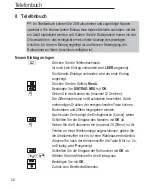 Предварительный просмотр 20 страницы switel DE 1702 Operating Instructions Manual