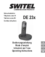 switel DE 23 series Operating Instructions Manual предпросмотр