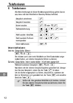 Предварительный просмотр 12 страницы switel DE 25 series Operating Instructions Manual