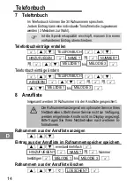 Предварительный просмотр 14 страницы switel DE 25 series Operating Instructions Manual