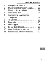 Предварительный просмотр 17 страницы switel DE 25 series Operating Instructions Manual