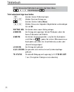 Preview for 22 page of switel DE 27 series Operating Instructions Manual