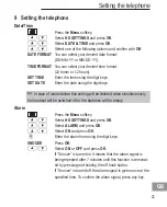 Preview for 125 page of switel DE 27 series Operating Instructions Manual