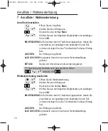 Предварительный просмотр 20 страницы switel DE 28 series Operating Instructions Manual