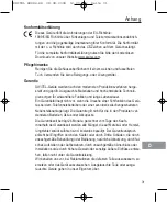 Предварительный просмотр 33 страницы switel DE 28 series Operating Instructions Manual