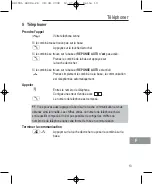 Предварительный просмотр 49 страницы switel DE 28 series Operating Instructions Manual