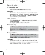 Предварительный просмотр 106 страницы switel DE 28 series Operating Instructions Manual