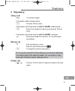 Предварительный просмотр 117 страницы switel DE 28 series Operating Instructions Manual