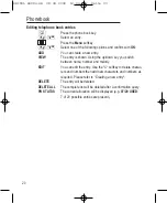 Предварительный просмотр 124 страницы switel DE 28 series Operating Instructions Manual