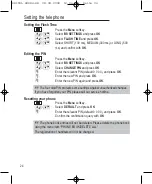 Предварительный просмотр 128 страницы switel DE 28 series Operating Instructions Manual