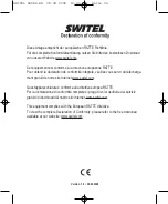 Предварительный просмотр 140 страницы switel DE 28 series Operating Instructions Manual