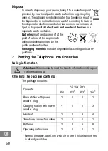 Предварительный просмотр 50 страницы switel DE 35 series Operating Instructions Manual