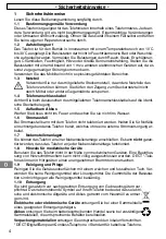 Предварительный просмотр 4 страницы switel DE11 Operating Instructions Manual