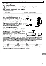 Предварительный просмотр 87 страницы switel DE11 Operating Instructions Manual