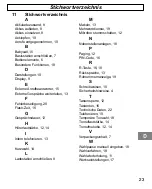 Preview for 23 page of switel DE12 series Operating Instructions Manual