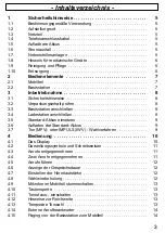 Предварительный просмотр 3 страницы switel DE142 Operating Instructions Manual