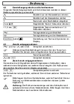 Предварительный просмотр 11 страницы switel DE142 Operating Instructions Manual