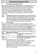 Предварительный просмотр 17 страницы switel DE142 Operating Instructions Manual