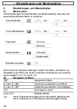 Предварительный просмотр 20 страницы switel DE142 Operating Instructions Manual