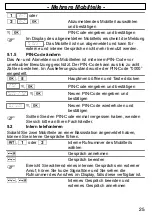 Предварительный просмотр 25 страницы switel DE142 Operating Instructions Manual