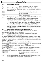 Предварительный просмотр 38 страницы switel DE142 Operating Instructions Manual