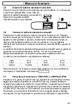 Предварительный просмотр 61 страницы switel DE142 Operating Instructions Manual