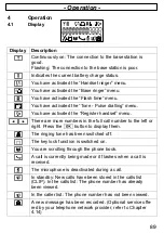 Предварительный просмотр 89 страницы switel DE142 Operating Instructions Manual