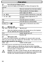 Предварительный просмотр 90 страницы switel DE142 Operating Instructions Manual