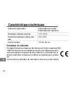 Предварительный просмотр 74 страницы switel DE18X Operating Instructions Manual