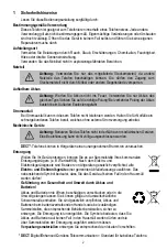 Предварительный просмотр 2 страницы switel DE34 Series Operating Instructions Manual