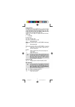 Preview for 8 page of switel DE38 Series Operating Instructions Manual