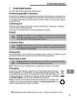 Предварительный просмотр 3 страницы switel DET087X Operating Instructions Manual