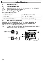 Предварительный просмотр 10 страницы switel DET147 Operating Instructions Manual