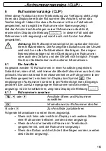 Предварительный просмотр 19 страницы switel DET147 Operating Instructions Manual