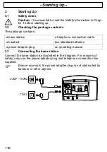 Предварительный просмотр 116 страницы switel DET147 Operating Instructions Manual