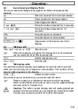 Предварительный просмотр 119 страницы switel DET147 Operating Instructions Manual