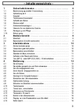 Предварительный просмотр 3 страницы switel DET207 Operating Instructions Manual