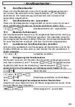 Предварительный просмотр 29 страницы switel DET207 Operating Instructions Manual