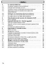 Предварительный просмотр 74 страницы switel DET207 Operating Instructions Manual