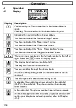 Предварительный просмотр 118 страницы switel DET207 Operating Instructions Manual