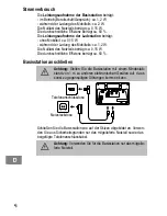 Предварительный просмотр 6 страницы switel DF 1401 Operating Instructions Manual