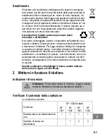 Предварительный просмотр 61 страницы switel DF 1401 Operating Instructions Manual