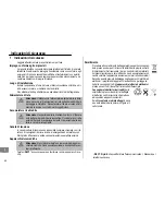 Предварительный просмотр 48 страницы switel DF 81x Operating Instructions Manual