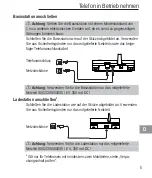 Предварительный просмотр 7 страницы switel DF 86 series Operating Instructions Manual