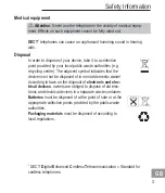 Предварительный просмотр 131 страницы switel DF 86 series Operating Instructions Manual