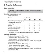 Предварительный просмотр 132 страницы switel DF 86 series Operating Instructions Manual