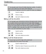 Предварительный просмотр 144 страницы switel DF 86 series Operating Instructions Manual