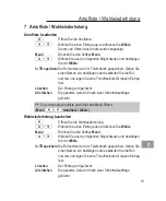 Предварительный просмотр 21 страницы switel DF 87 series Operating Instructions Manual