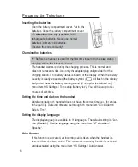 Предварительный просмотр 134 страницы switel DF 87 series Operating Instructions Manual