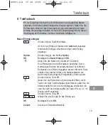 Предварительный просмотр 21 страницы switel DF 89 series Operating Instructions Manual